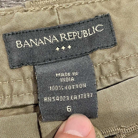 Banana Republic Wide Leg Brown Pants Size 6 - Picture 6 of 7